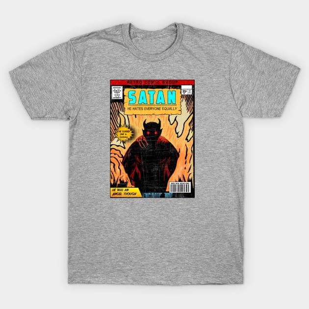 SATAN COMIC T-Shirt by theanomalius_merch